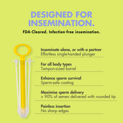 FDA Cleared designed for insemination