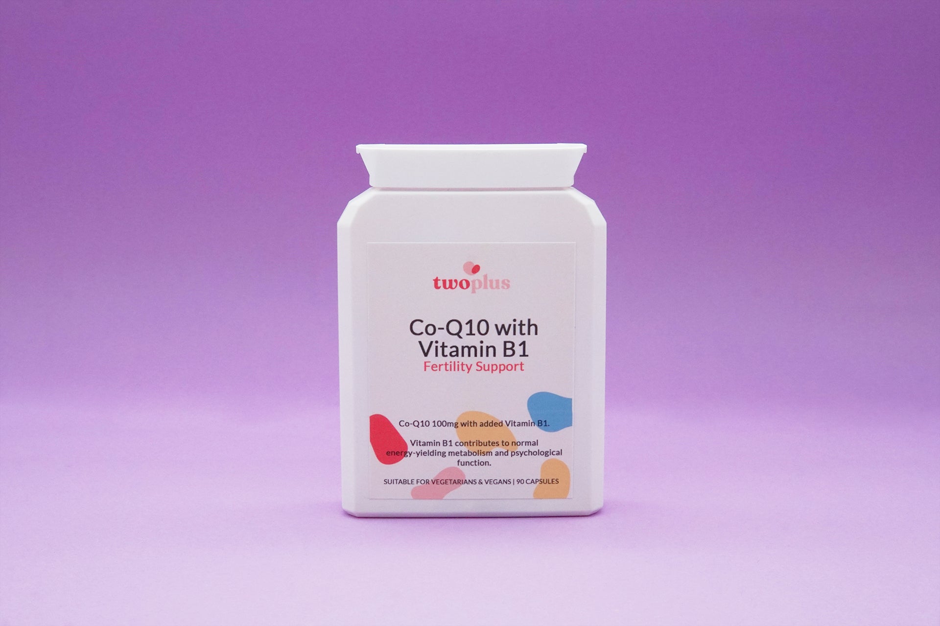 CoQ10 Supplement (With Vitamin B1) twoplus Fertility twoplus